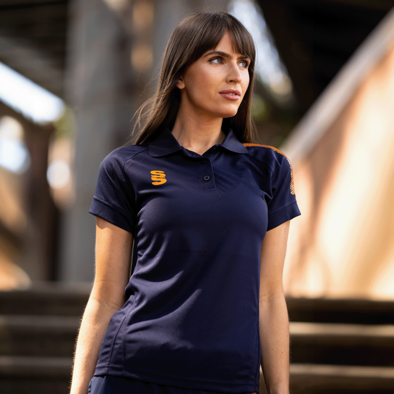 Trainers - Dual Solid Colour Polo - Women's Fit